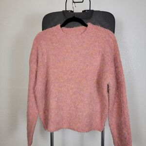 Universal Thread Women's Boucle Crewneck Pullover Sweater Size M